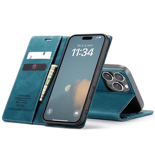 CaseMe mobildeksel 013 til Apple iPhone 16 Pro - BlÃ¥