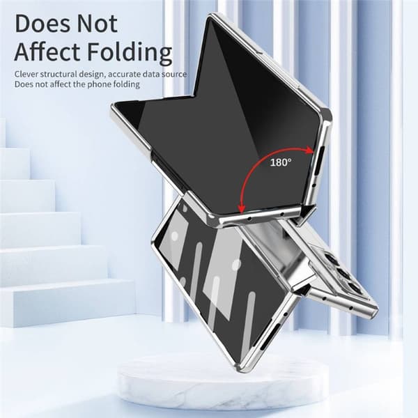 Hybrid Shield Pro deksel til Samsung Galaxy Z Fold 7 – Silver