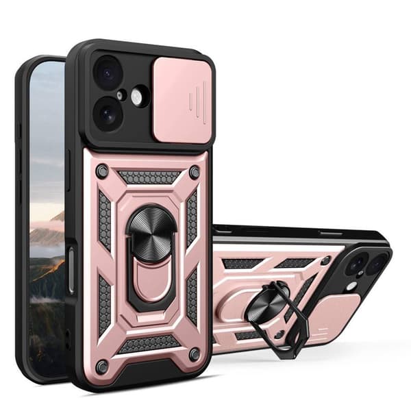Jazz 3i1 kuori Apple iPhone 17 - Ruusu