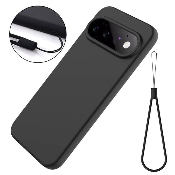 Liquid silikone cover til Google Pixel 11 Pro XL - Sort