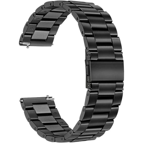 Urrem i rustfrit stÃ¥l til Garmin Venu 4 (45mm) - Sort