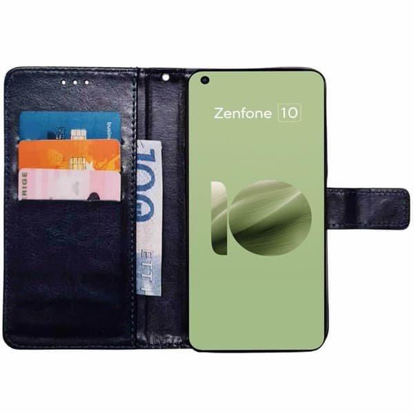 Wallet cover 3-kort til Asus Zenfone 10 - Mørkeblå