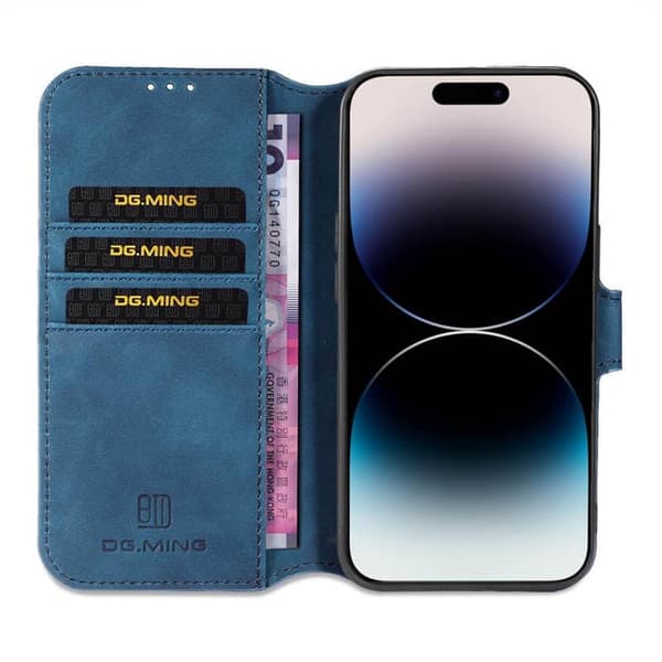 DG-Ming Lompakkokotelo 3-kortti Apple iPhone 14 Pro Max -