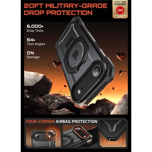 SUPCASE UB Grip kuori Apple iPhone Air - Black