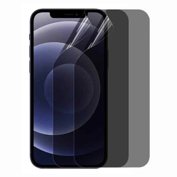 2-pak Privacy skjermbeskytter 3D Soft HydroGel til Apple iPhone