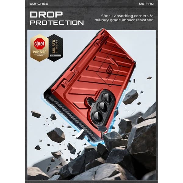 SUPCASE UB Pro til Samsung Galaxy Z Fold 7 - Ruddy