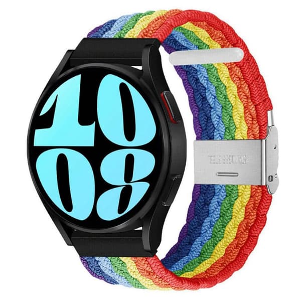 Flettet Elastisk urrem til Samsung Galaxy Watch 6 (40mm) - Pride