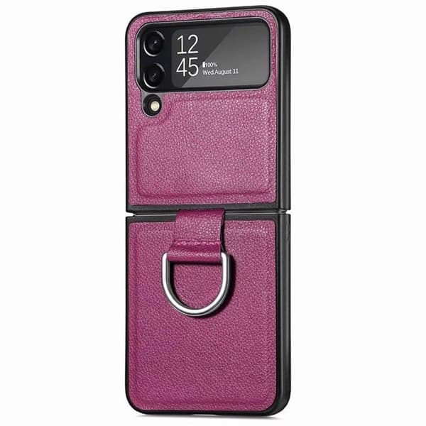 Ring deksel til Samsung Galaxy Z Flip 4 - Lilla