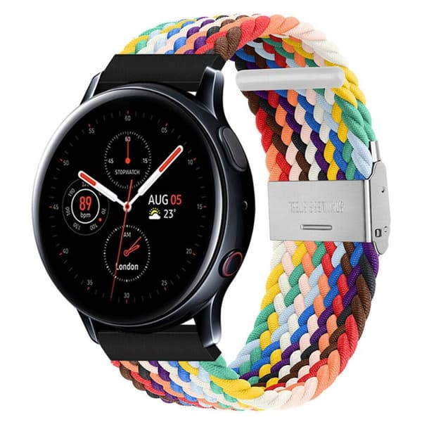 Flettet Urrem til Samsung Galaxy Watch Active 2 (44mm) - Pride e