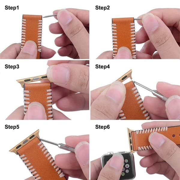 Urremadapter Pin til Apple Watch 6 (44mm) - Starlight