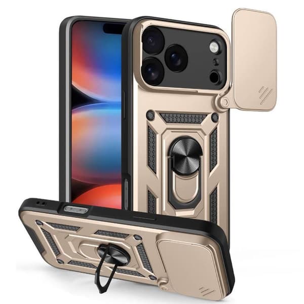 Jazz 3i1 cover til Apple iPhone 18 Pro Max - Guld