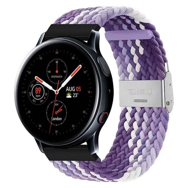 Flettet Elastisk urrem til Samsung Galaxy Watch Active 2 (44mm)