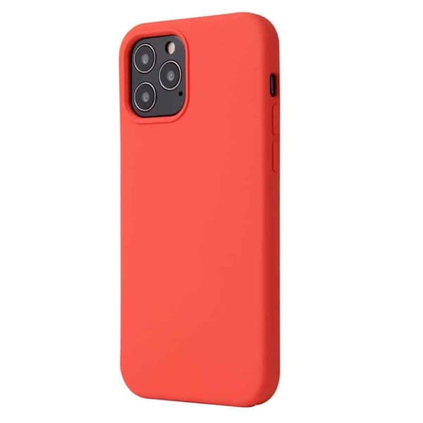 Liquid silikon deksel til Apple iPhone 13 Pro Max - Coral