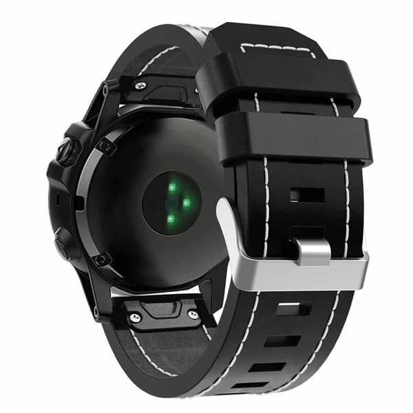 LÃ¦der urrem easyfit til Garmin Enduro - Sort
