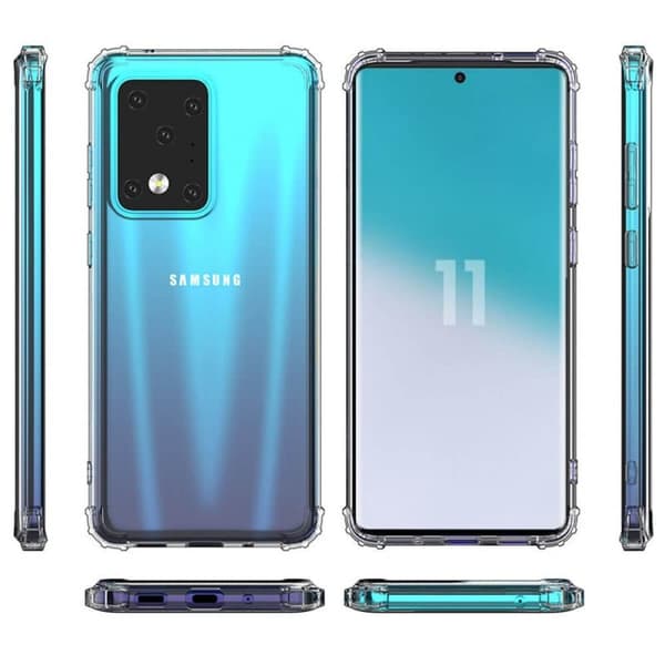 StÃ¸tsikkert silikon deksel til Samsung Galaxy S20 Ultra