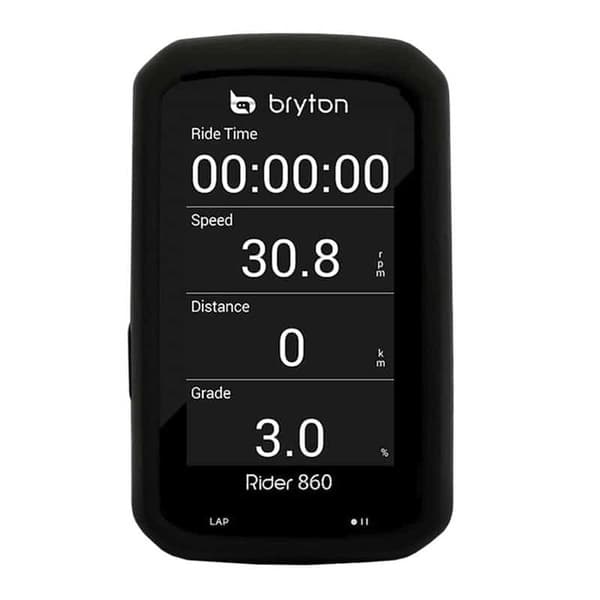 Silikone cover til Bryton Rider 860 T - Sort