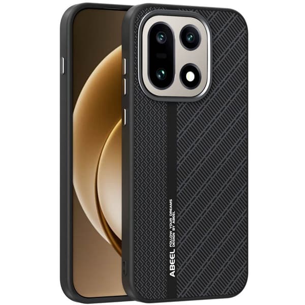 ABEEL 6D Micro Relif MagSafe cover til OnePlus 15 - Carbon black