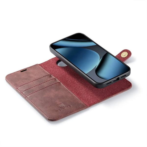 Wallet DG-Ming 2i1 til Google Pixel 11 Pro - Rød