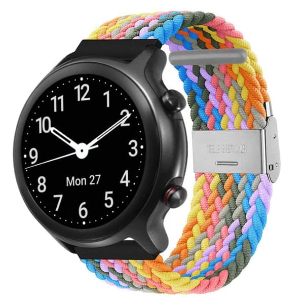 Punottu Kellon ranneke Doro Watch - light rainbow
