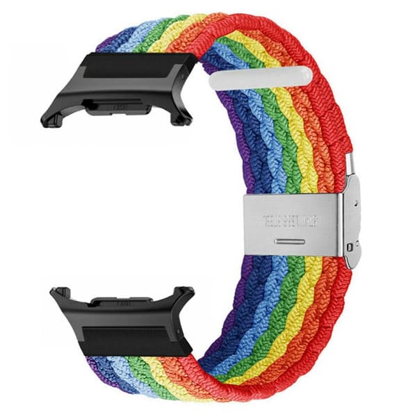 Flettet elastisk urrem til Samsung Galaxy Watch 9 (40mm) - Pride