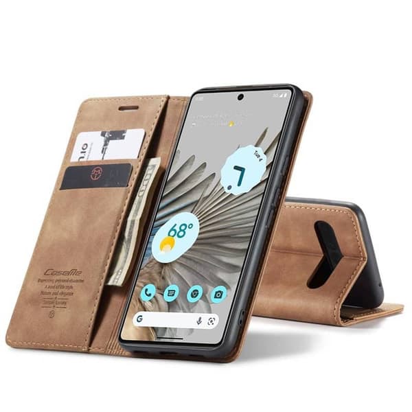 CaseMe mobilcover 013 til Google Pixel 7 Pro - Brun