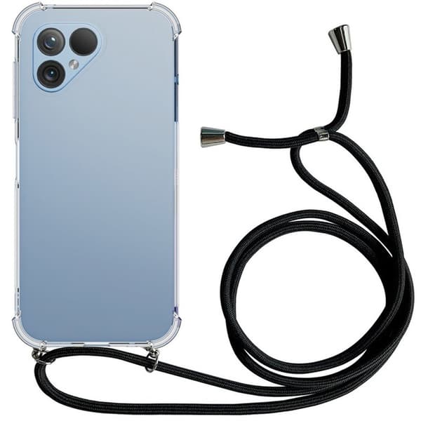 Necklace Case till Fairphone 5 - Transparent
