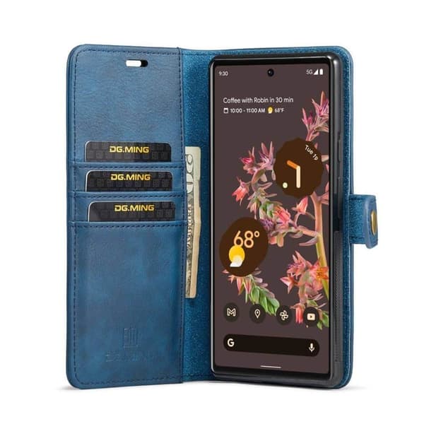 Wallet DG-Ming 2i1 til Google Pixel 6 - Blå