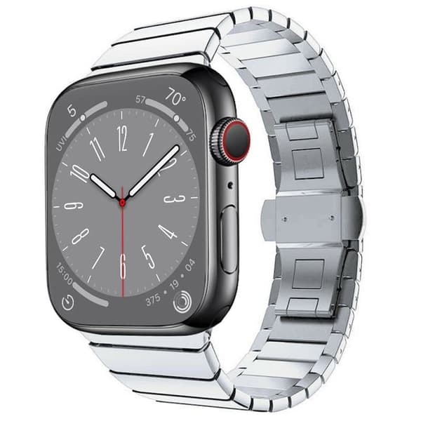 Urrem RSF Butterfly til Apple Watch 8 (41mm) - Sølv