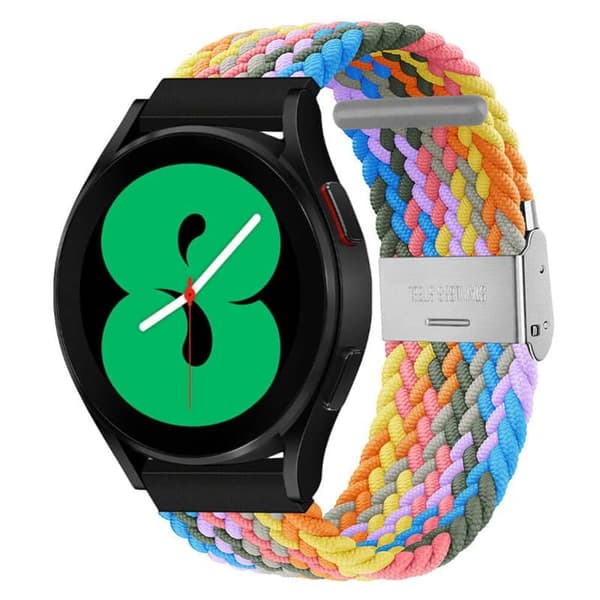 Flettet Elastisk urrem til Samsung Galaxy Watch 4 (44mm) - light
