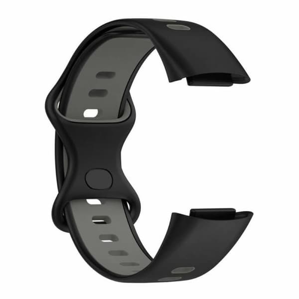 Twin urheilu kellon ranneke Fitbit Charge 6 - Musta/harmaa