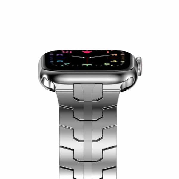 Iron Man Rustfrit StÃ¥l Urrem til Apple Watch 6 (40mm) - SÃ¸lv