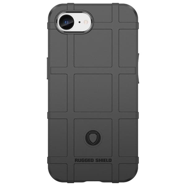 Rugged Shield cover til Apple iPhone 16e - Sort