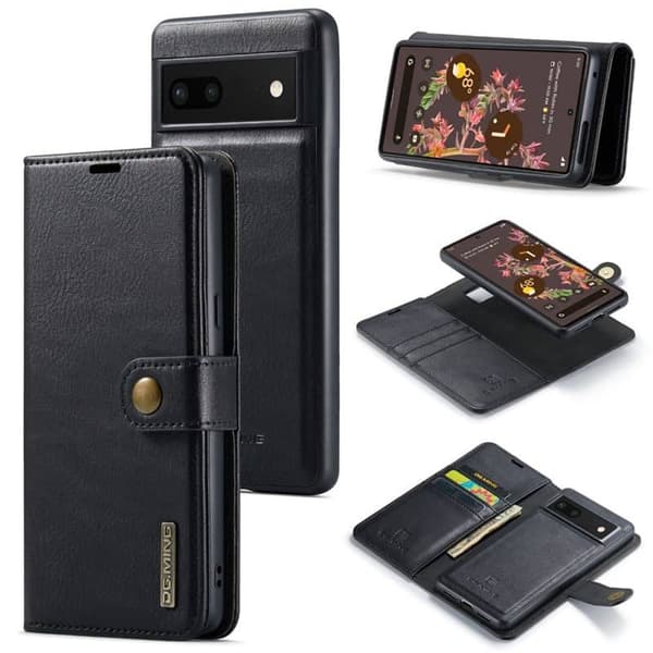 Wallet DG-Ming 2i1 til Google Pixel 8 - Sort