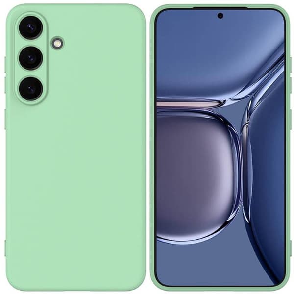 Liquid silikondeksel til Samsung Galaxy S25 FE - Mynte