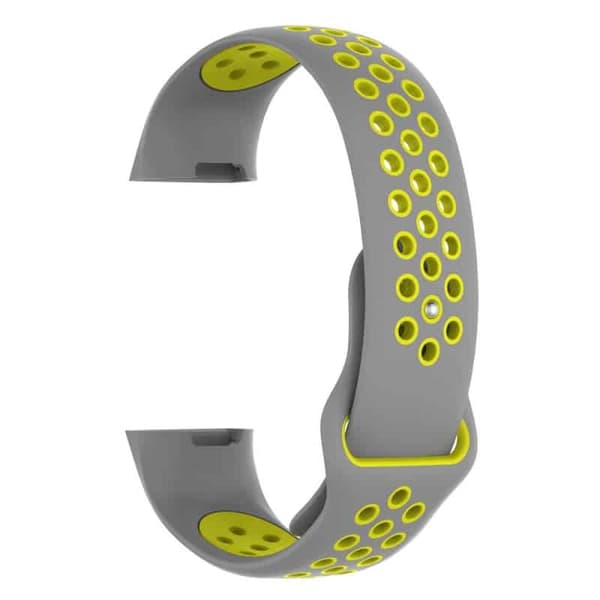 EBN Sport urrem til Fitbit Charge 3 - GrÃ¥ / gul