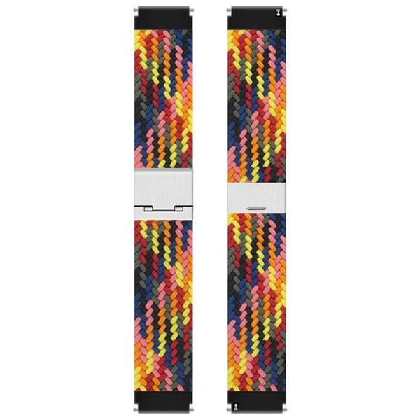 Punottu kellon ranneke Garmin Forerunner 70 - Rainbow