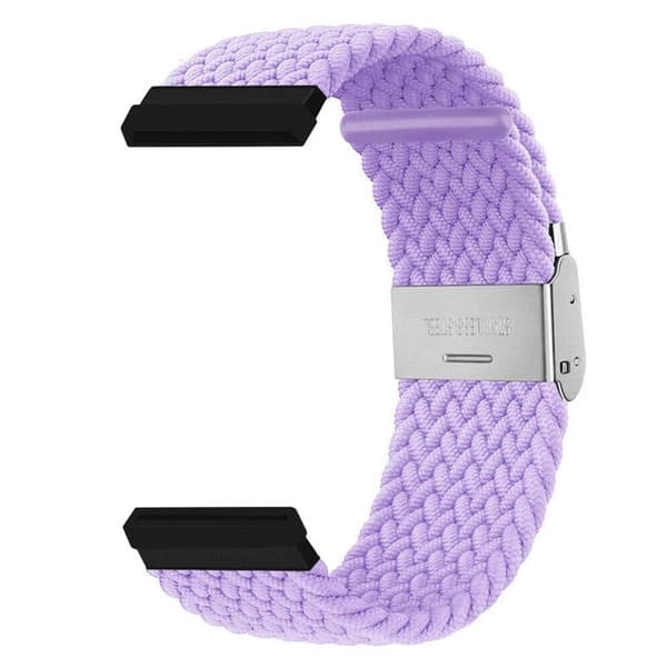 Flettet elastisk urrem til Fitbit Versa 4 - Lightpurple