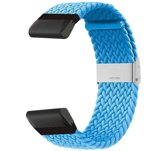Flettet Urrem til Garmin Instinct E (45mm) - Skyblue