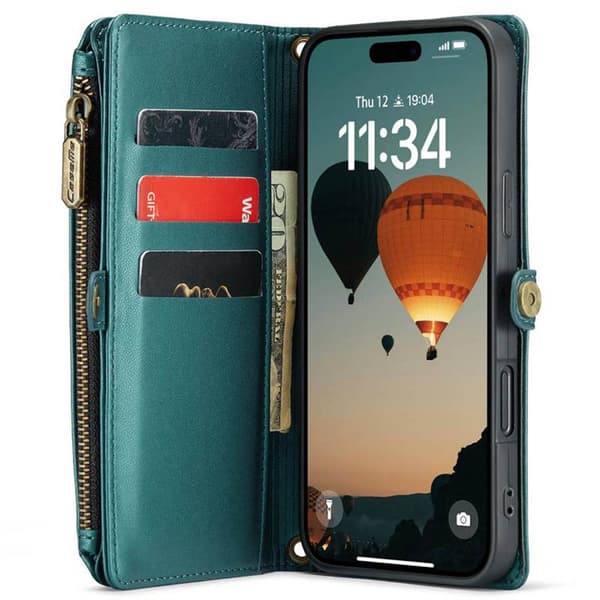 CaseMe mobildeksel C36 til Apple iPhone 16 - Petrol