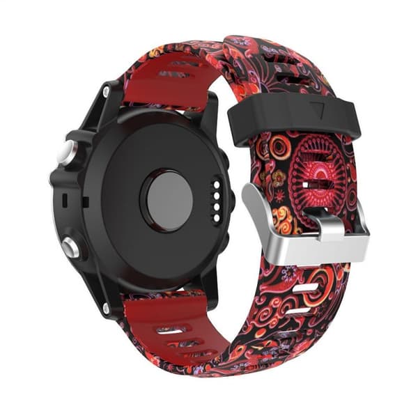 Camo urrem til Garmin Fenix 5X / 5X Plus - RÃ¸d