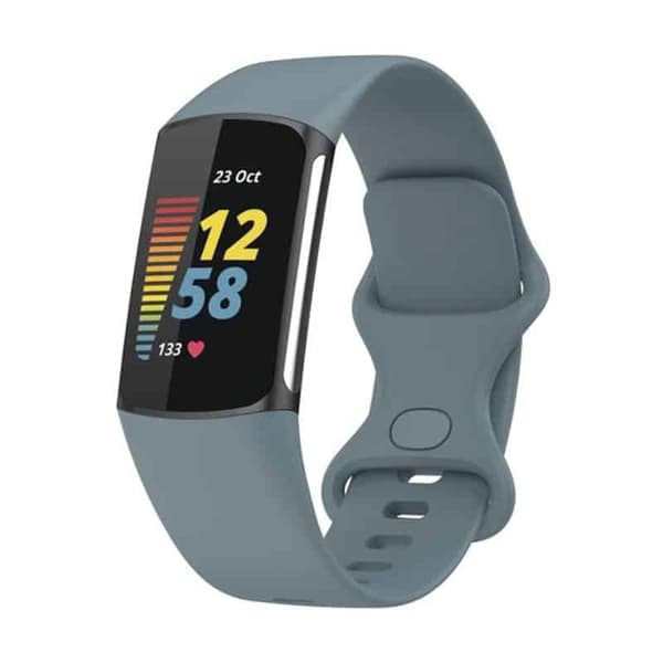 Sport Kellon ranneke Fitbit Charge 5 (L) - Harmaa sininen
