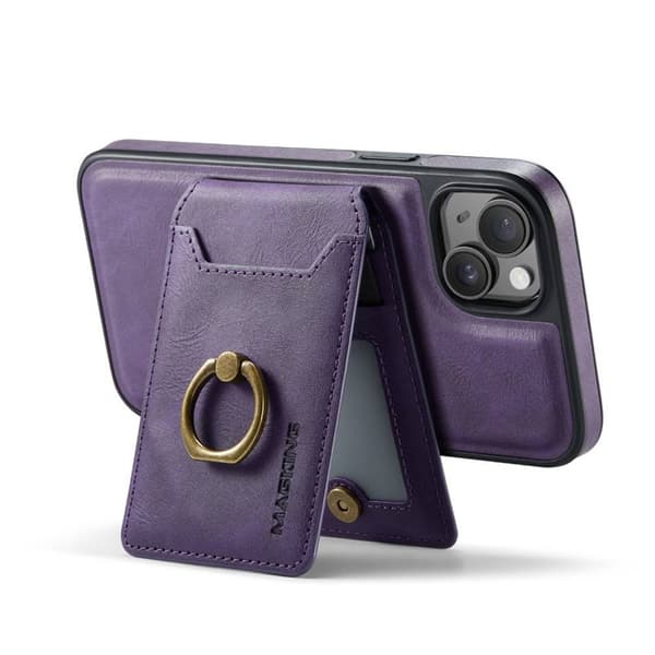DG-Ming Magking K1 2i1 cover til Apple iPhone 15 Plus - Lilla