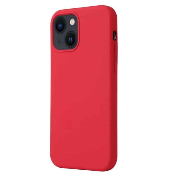 Liquid silikon deksel til Apple iPhone 14 - China Red