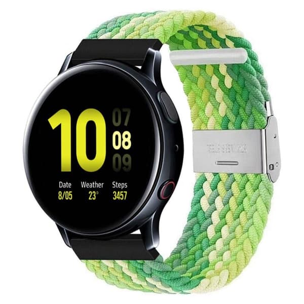 Flettet Elastisk urrem til Samsung Galaxy Watch Active 2 (40mm)