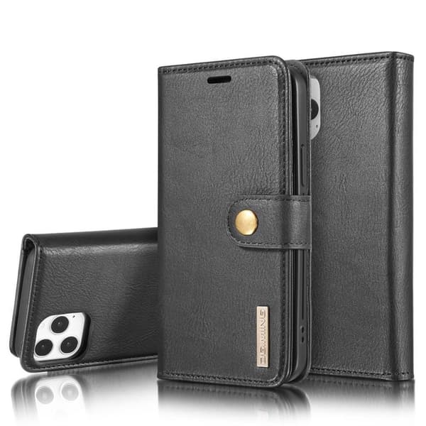 Wallet DG-Ming 2i1 til Apple iPhone 12 Pro - Sort