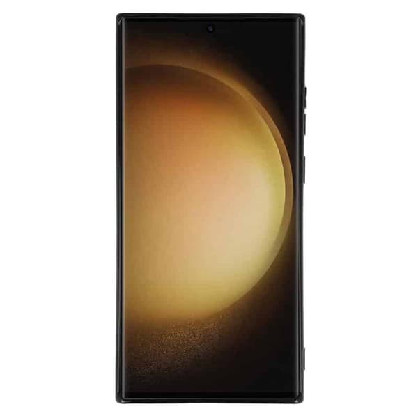 Jelly Case til Samsung Galaxy S23 Ultra - Sort
