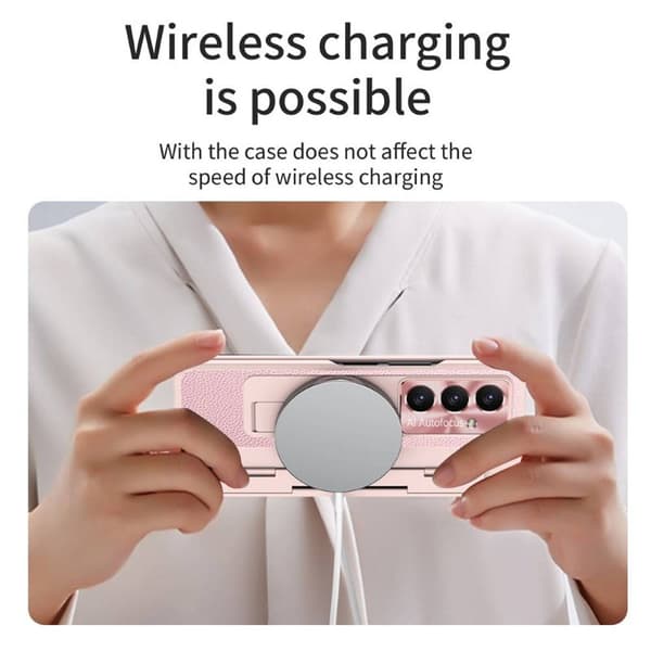 Electro Shield deksel til Samsung Galaxy Z Fold 7 – Blush pink