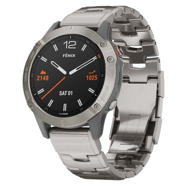Oracle Titanium Urrem til Garmin Fenix 7X - SÃ¸lv