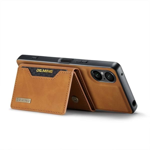 DG-Ming M2 cover til Sony Xperia 5 V - Brun