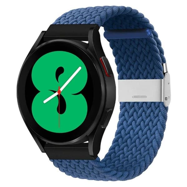 Flettet Elastisk urrem til Samsung Galaxy Watch 4 (40mm) - BlÃ¥